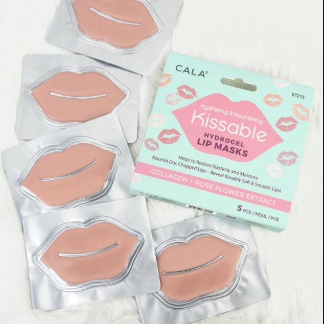 Cala 5 Piece Collagen Hydrogel Lip Mask Pack