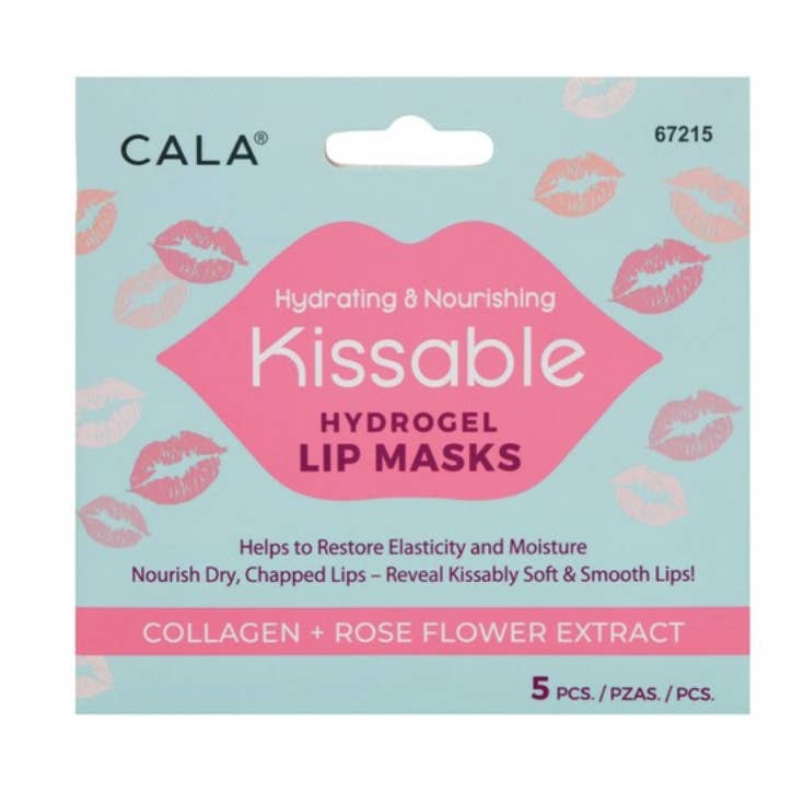 Cala 5 Piece Collagen Hydrogel Lip Mask Pack