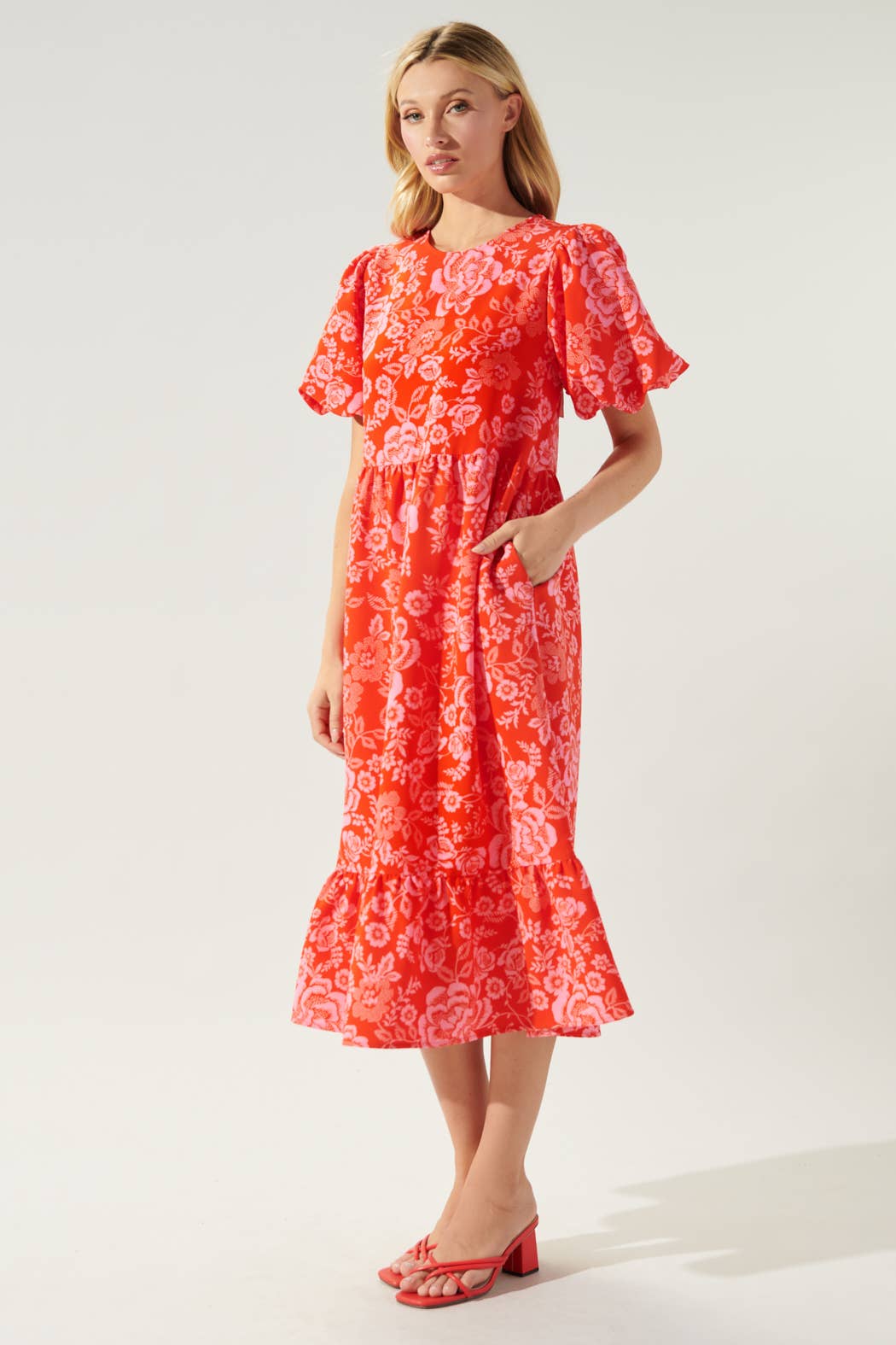 Garden Party Midi Dress