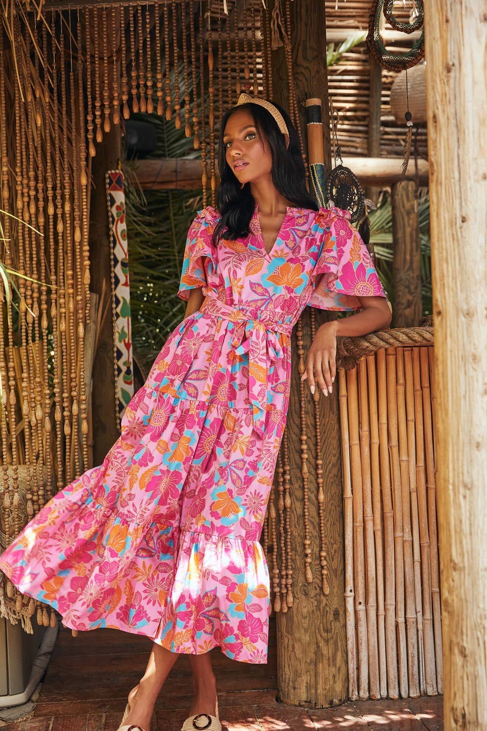 Coconut Grove Midi Dress