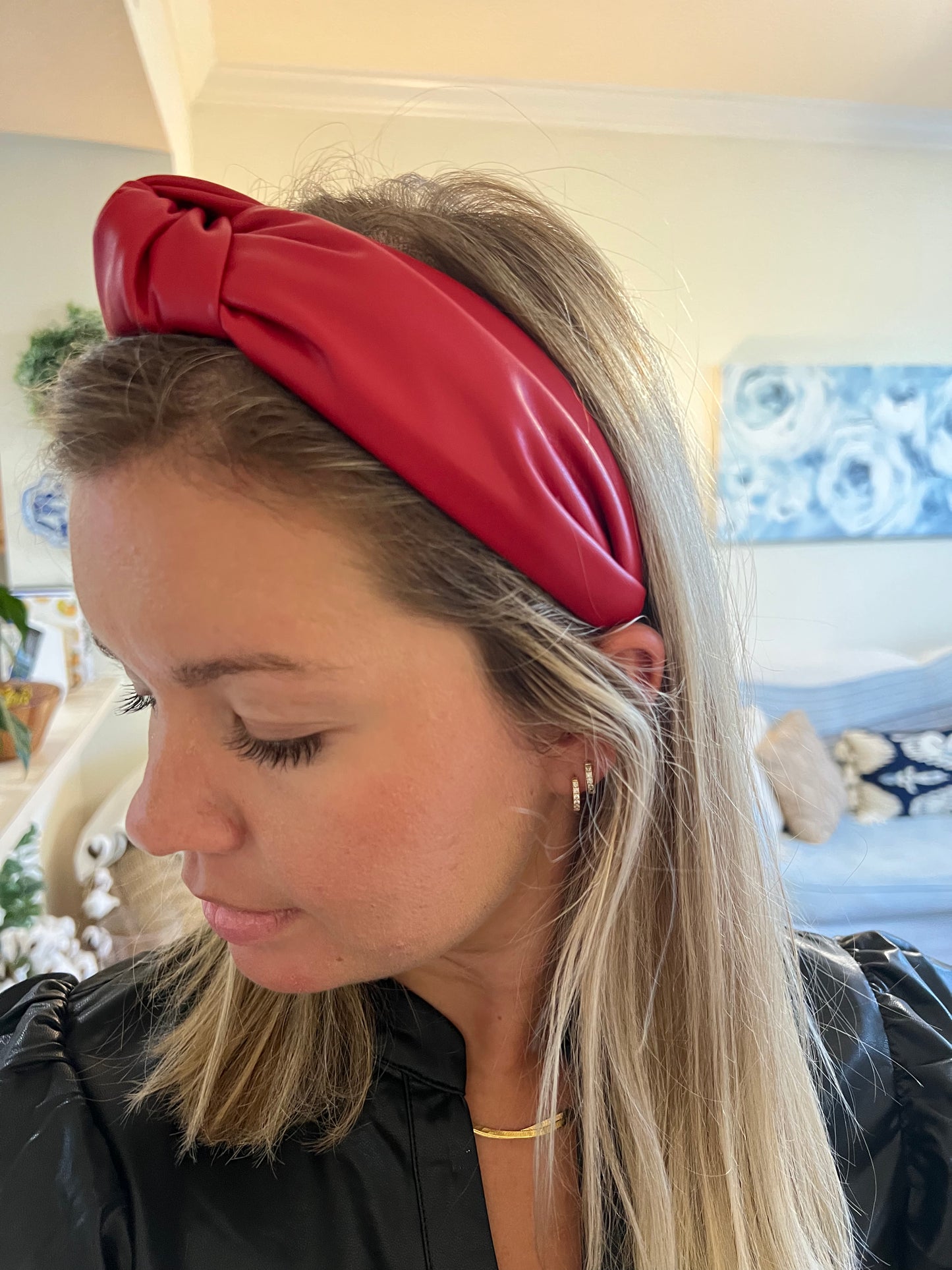 Brooklyn Headband - Red