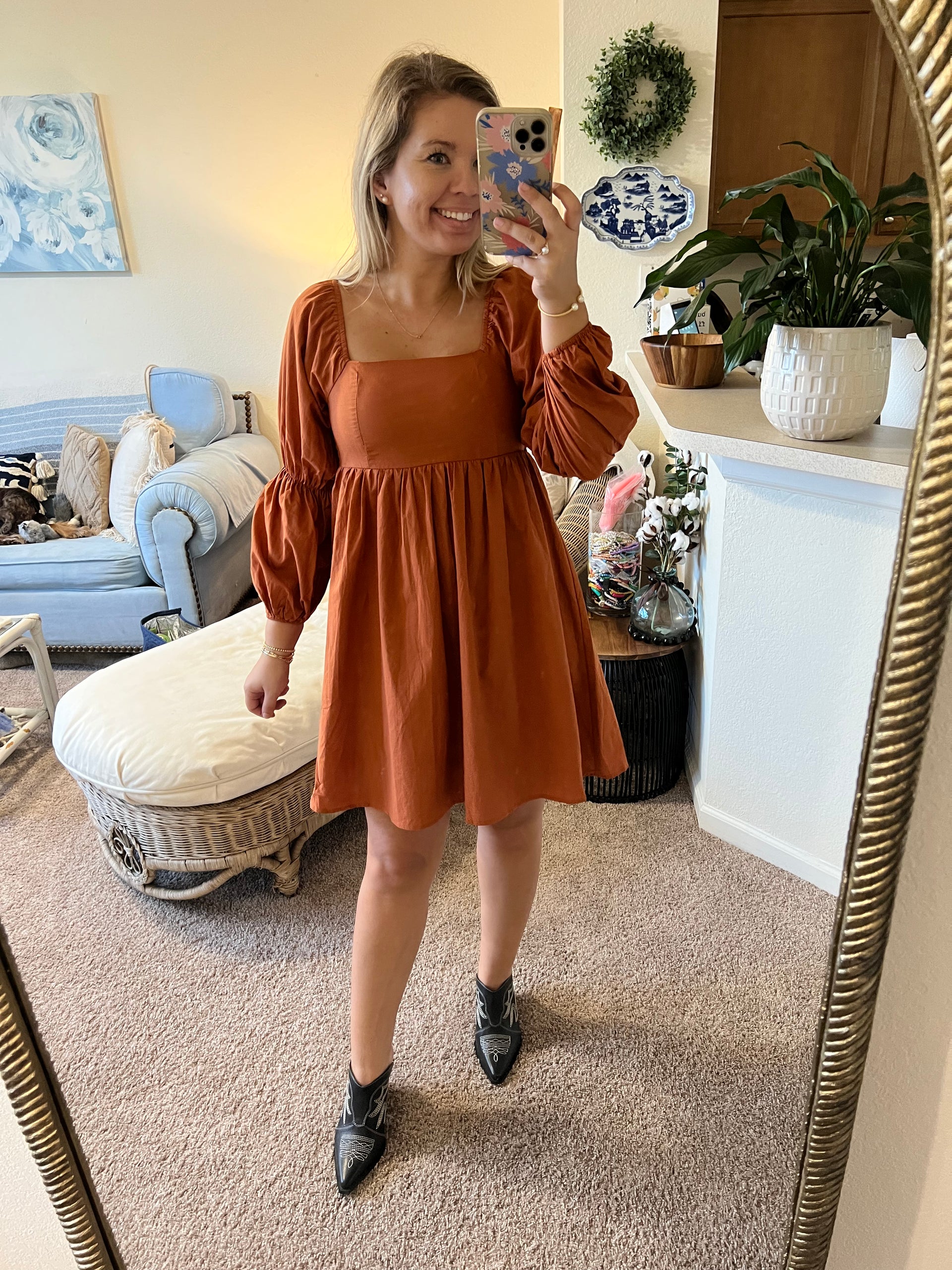 Pumpkin Pie Mini Dress – Lady Like Life