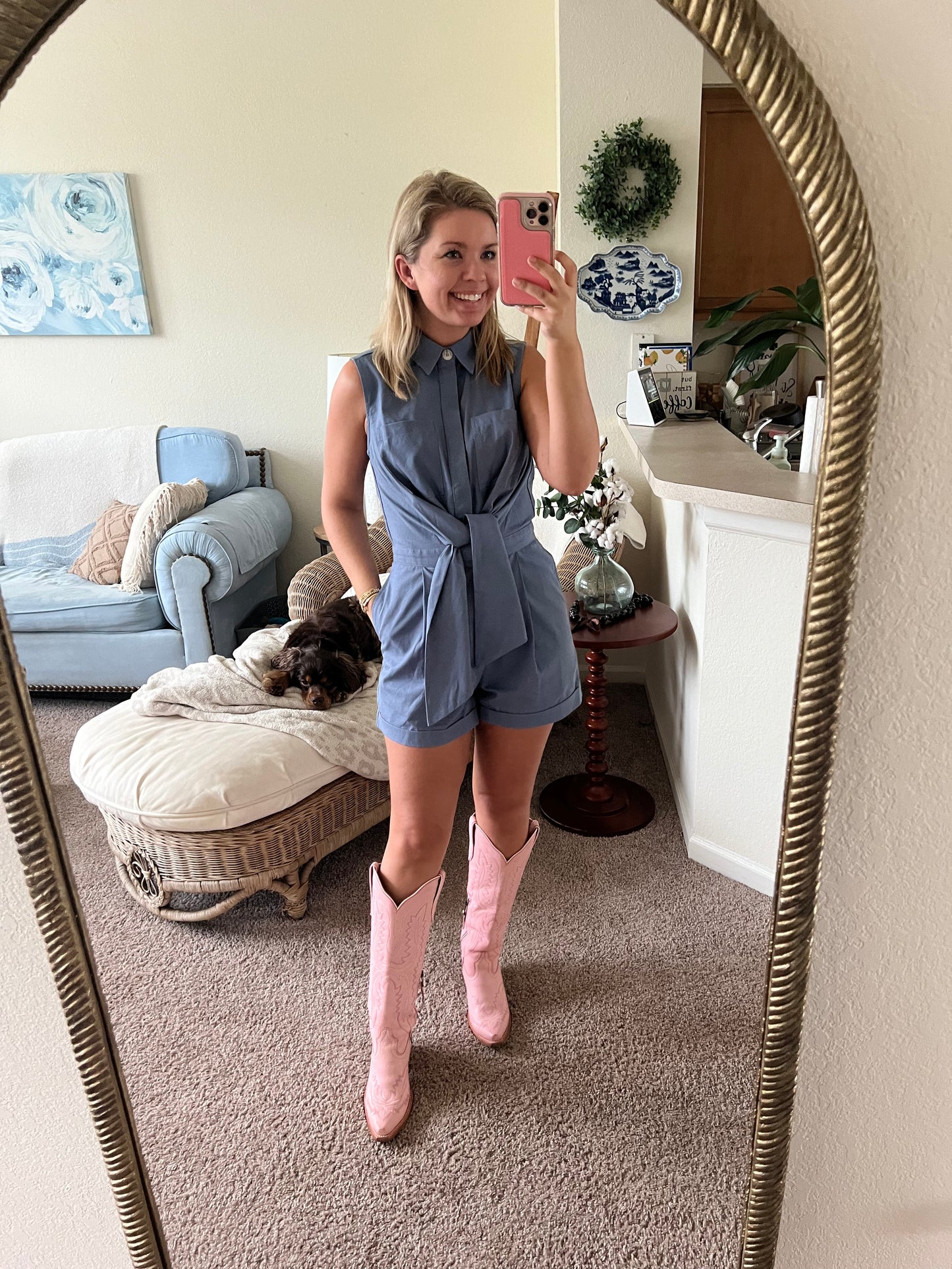 Denim Dreams Romper