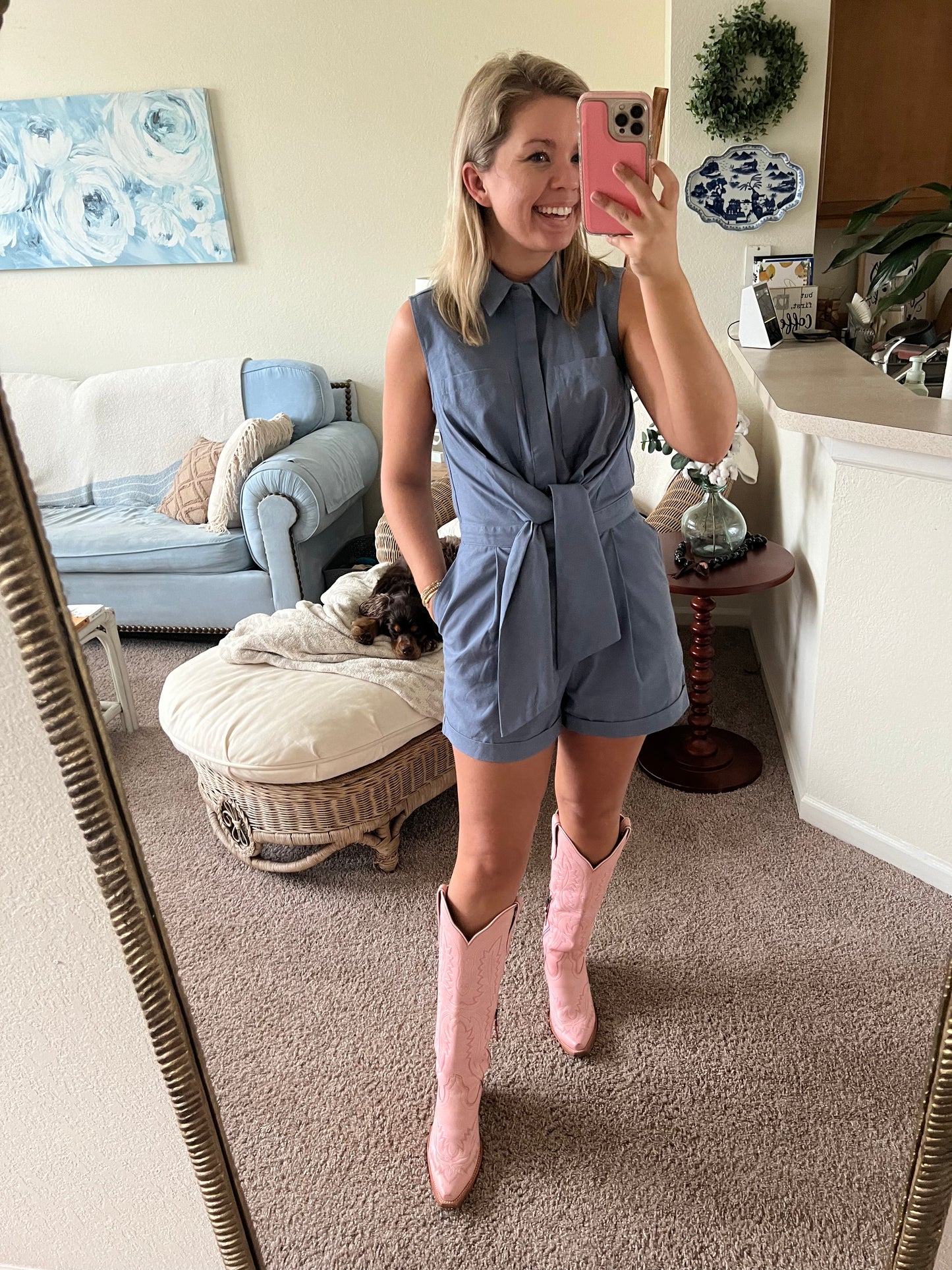 Denim Dreams Romper