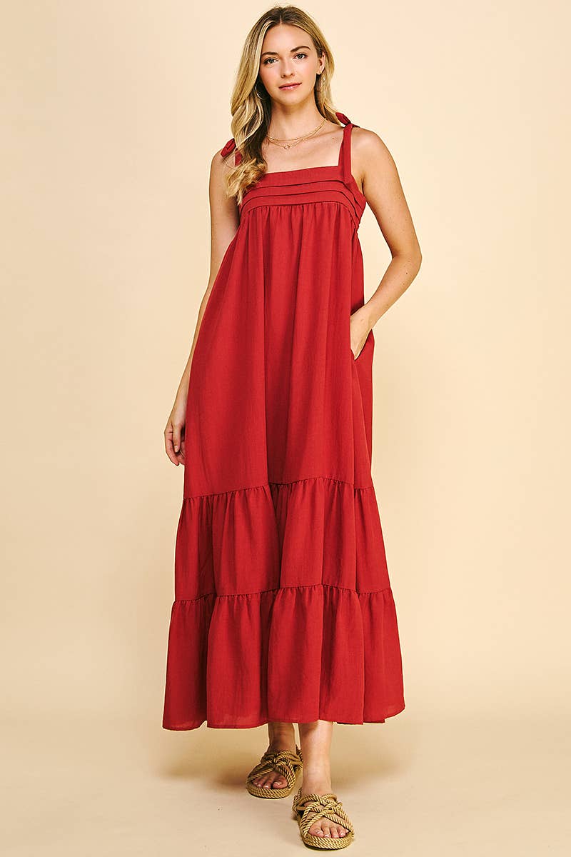 Loving Him Red Maxi Dress