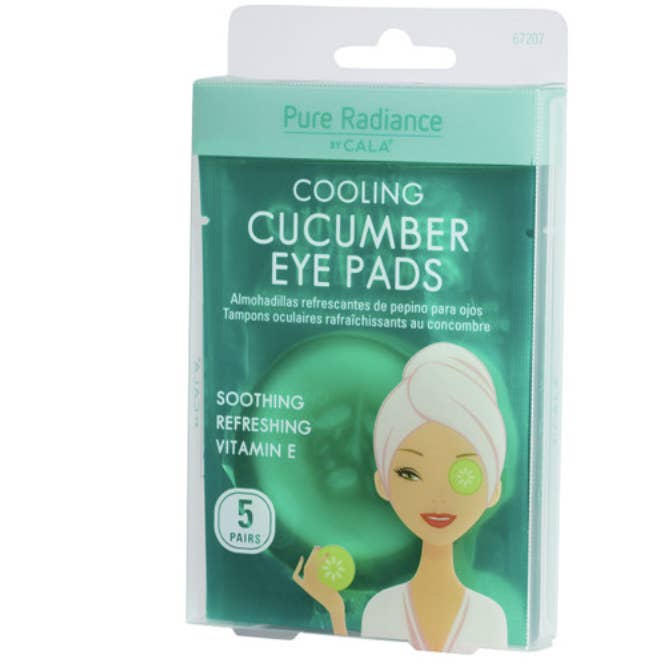 CALA Cooling Cucumber Eye Mask Patches Spa (Pack of 5)