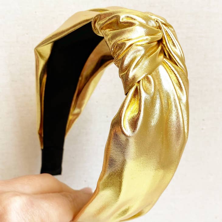 Gold Knotted Headband