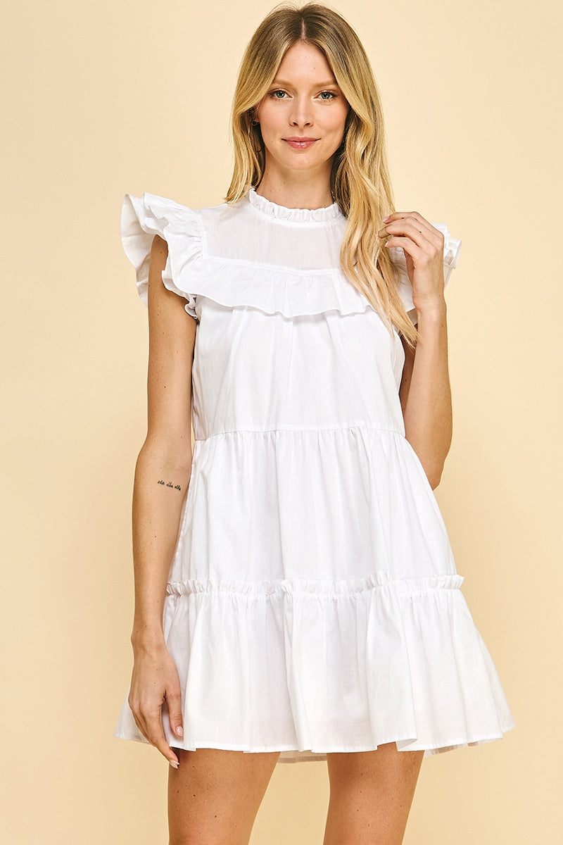 Official White Mini Dress