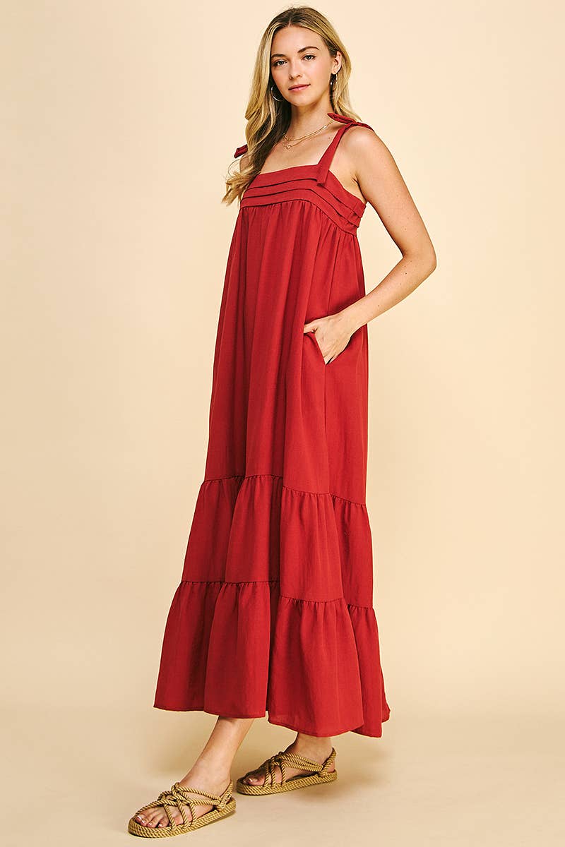 Loving Him Red Maxi Dress