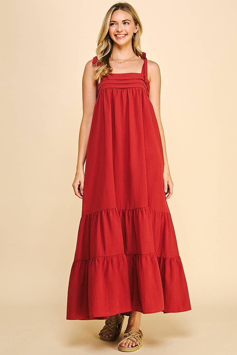 Loving Him Red Maxi Dress