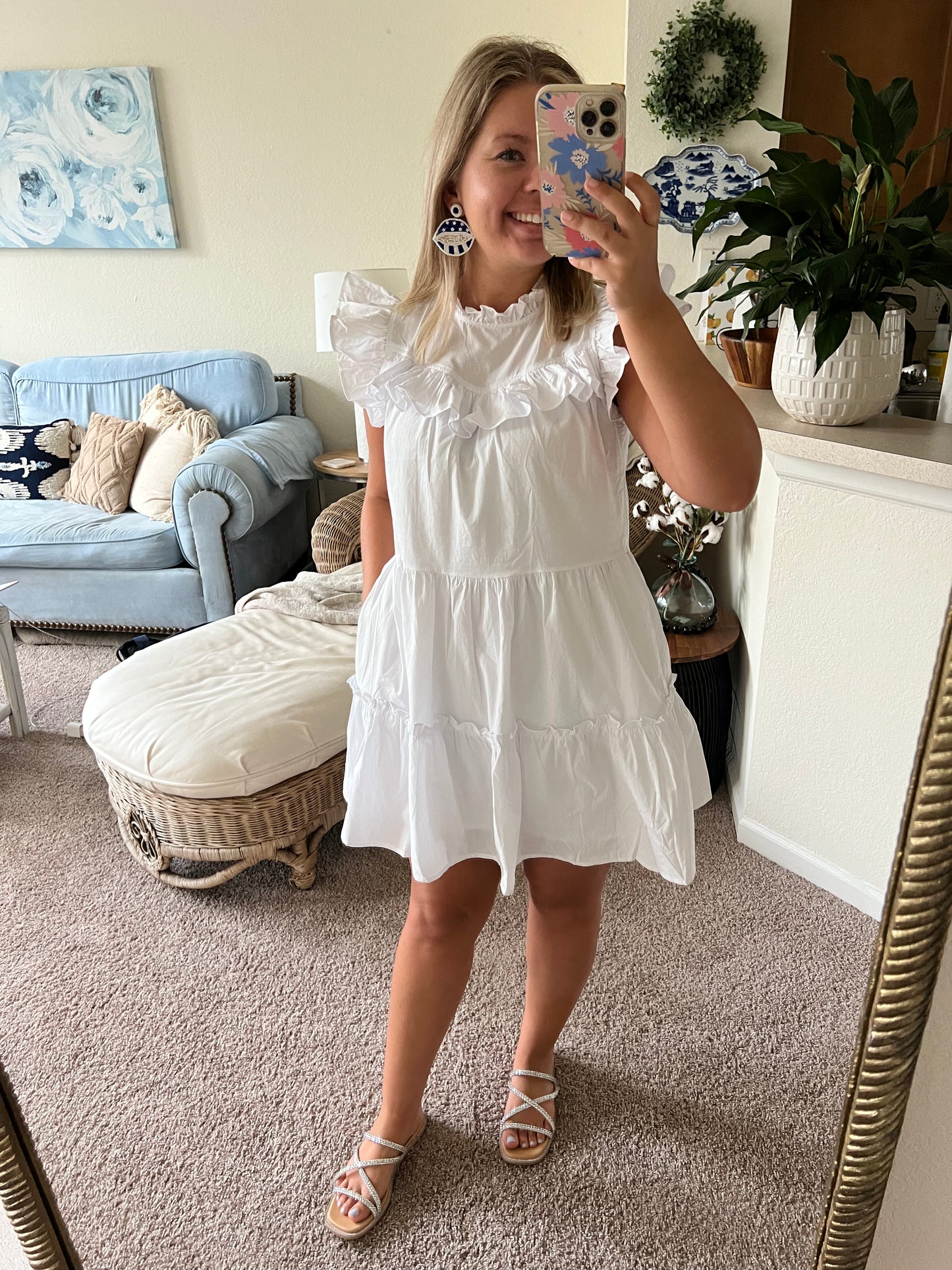 Official White Mini Dress