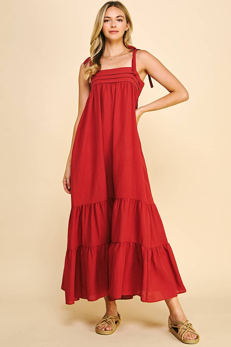 Loving Him Red Maxi Dress