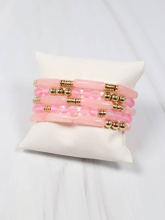 Vydra Bracelet Set PINK