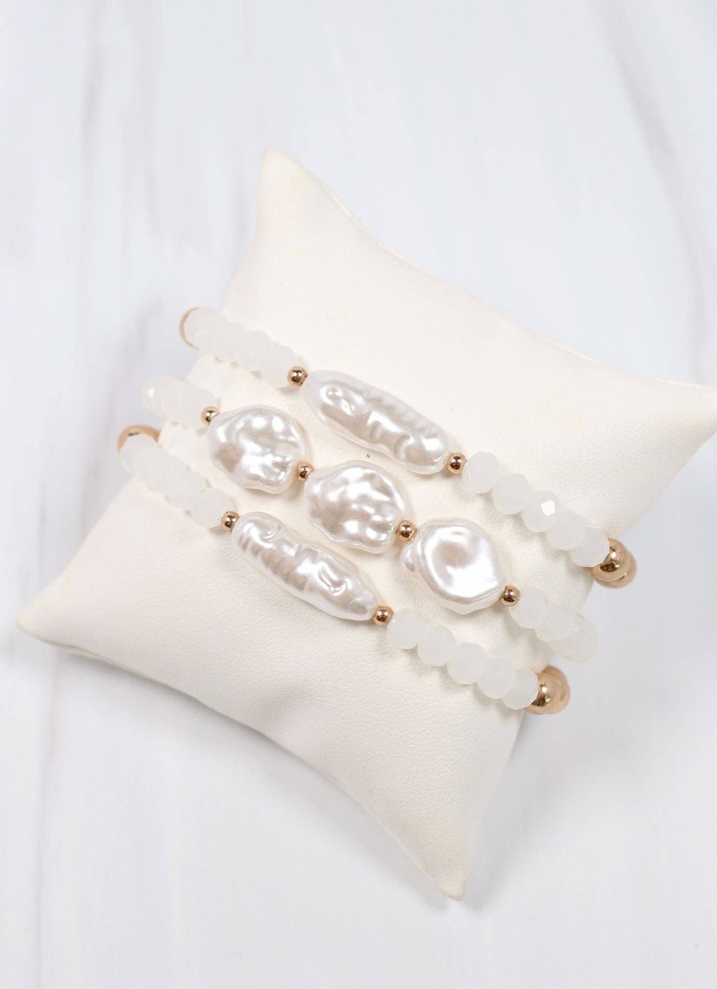 Regent Bracelet Set WHITE