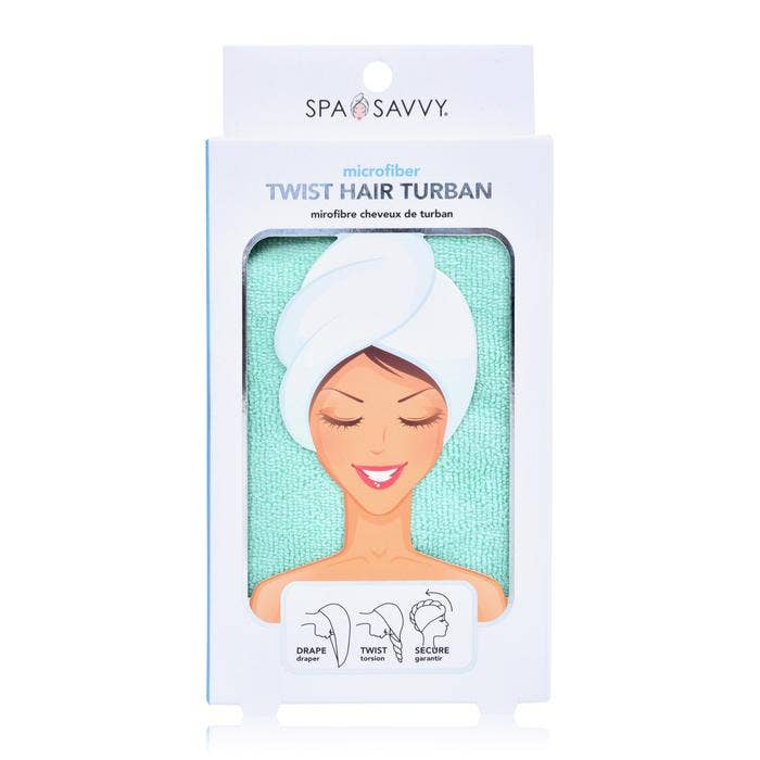 Spa savvy twist turban best sale hair wrap